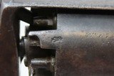 CRIMEAN WAR DEANE ADAMS Patent .50 CALIBER Revolver LONDON, ENGLAND Antique - 13 of 17