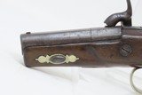 .45 Caliber DERINGER TYPE POCKET PISTOL Engraved Birmingham England Antique CALIFORNIA GOLD RUSH & RIVERBOAT GAMBLER Pistol - 16 of 16