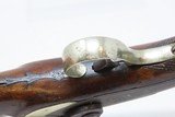 .45 Caliber DERINGER TYPE POCKET PISTOL Engraved Birmingham England Antique CALIFORNIA GOLD RUSH & RIVERBOAT GAMBLER Pistol - 11 of 16