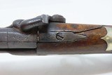 .45 Caliber DERINGER TYPE POCKET PISTOL Engraved Birmingham England Antique CALIFORNIA GOLD RUSH & RIVERBOAT GAMBLER Pistol - 8 of 16