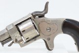 1870s mfr. FOREHAND & WADSWORTH .22 Short Revolver F&W Pocket Carry Antique 1870s 7-Shot .22 RF SELF DEFENSE Revolver - 4 of 17