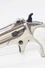 REMINGTON Model 95 Double DERINGER .41 Caliber Rimfire Type II C&R PISTOLOver/Under .41 Cal. RIVERBOAT Pistol w/PEARL GRIP - 4 of 16