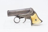 1870s REMINGTON-ELLIOT “PEPPERBOX” .32 Deringer IVORY GRIPS PISTOL
Antique 4-Shot Ring Trigger Pistol w/ANTIQUE IVORY GRIPS - 2 of 14