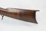 FRONTIER Antique J.H. JOHNSTON Percussion .36 Long Rifle Pioneer HOMESTEAD
Mid-1800s HOMESTEAD/HUNTING Rifle - 14 of 18