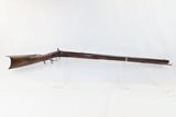 FRONTIER Antique J.H. JOHNSTON Percussion .36 Long Rifle Pioneer HOMESTEAD
Mid-1800s HOMESTEAD/HUNTING Rifle - 2 of 18