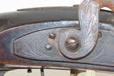 ENGRAVED Antique Full-Stock .38 Percussion PIONEER Long Rifle HOMESTEAD
Kentucky Style HUNTING Rifle SAMUEL MOORE Lock - 7 of 20