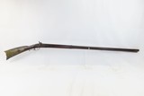ENGRAVED Antique Full-Stock .38 Percussion PIONEER Long Rifle HOMESTEAD
Kentucky Style HUNTING Rifle SAMUEL MOORE Lock - 2 of 20