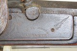 ENGRAVED Antique Full-Stock .38 Percussion PIONEER Long Rifle HOMESTEAD
Kentucky Style HUNTING Rifle SAMUEL MOORE Lock - 6 of 20