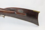 ENGRAVED Antique Full-Stock .38 Percussion PIONEER Long Rifle HOMESTEAD
Kentucky Style HUNTING Rifle SAMUEL MOORE Lock - 16 of 20