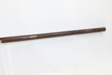 ENGRAVED Antique Full-Stock .38 Percussion PIONEER Long Rifle HOMESTEAD
Kentucky Style HUNTING Rifle SAMUEL MOORE Lock - 10 of 20