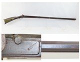 ENGRAVED Antique Full-Stock .38 Percussion PIONEER Long Rifle HOMESTEAD
Kentucky Style HUNTING Rifle SAMUEL MOORE Lock - 1 of 20
