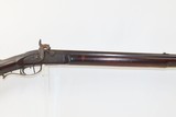 ENGRAVED Antique Full-Stock .38 Percussion PIONEER Long Rifle HOMESTEAD
Kentucky Style HUNTING Rifle SAMUEL MOORE Lock - 4 of 20