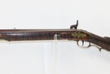 PIONEER Era Antique Full-Stock .40 Percussion HOMESTEAD Long Rifle FRONTIER Kentucky Style Rifle w/ “C. LANDERS/WARRANTED Lock - 16 of 20