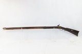 PIONEER Era Antique Full-Stock .40 Percussion HOMESTEAD Long Rifle FRONTIER Kentucky Style Rifle w/ “C. LANDERS/WARRANTED Lock - 14 of 20
