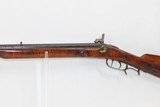 PIONEER Antique S. BECK Half-Stock .36 Perc. Long Rifle Frontier HOMESTEAD
Kentucky Style INDIANA Made HUNTING Long Rifle - 16 of 19