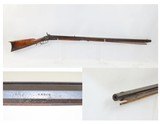 PIONEER Antique S. BECK Half-Stock .36 Perc. Long Rifle Frontier HOMESTEAD
Kentucky Style INDIANA Made HUNTING Long Rifle - 1 of 19