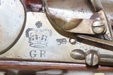 BRITISH Antique BROWN BESS Style .75 Big Bore FLINTLOCK
Musket ROYAL CIPHER Composite Musket from the Napoleonic Wars Era - 6 of 19