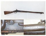European CIVIL WAR Era Antique .69 PERCUSSION Rifle-Musket BIRMINGHAM PROOF WESTERN EUROPEAN Large Bore Rifle - 1 of 20