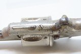 c1880 MERWIN & HULBERT .38 S&W 5-Shot Revolver MH&Co Cocker Spaniel Antique Nickel Finish with Dog’s Head Grips - 13 of 19