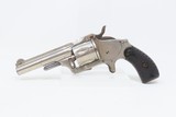 c1880 MERWIN & HULBERT .38 S&W 5-Shot Revolver MH&Co Cocker Spaniel Antique Nickel Finish with Dog’s Head Grips - 2 of 19