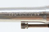 1929 COLT POLICE POSITIVE REVOLVER .38 NP ROARING TWENTIES GANGSTER PP C&RNickel & Walnut Just like Al Capone’s! - 7 of 19