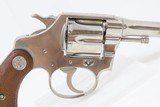 1929 COLT POLICE POSITIVE REVOLVER .38 NP ROARING TWENTIES GANGSTER PP C&RNickel & Walnut Just like Al Capone’s! - 18 of 19