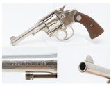 1929 COLT POLICE POSITIVE REVOLVER .38 NP ROARING TWENTIES GANGSTER PP C&RNickel & Walnut Just like Al Capone’s! - 1 of 19