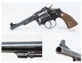 World War 2 SMITH & WESSON Model K-200 .38/200 BRITISH SERVICE Revolver C&R BRITISH MILITARY Service Revolver WWII - 1 of 22