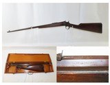 CASED REMINGTON Model 4 ROLLING BLOCK .32 RF TAKEDOWN Single Shot Rifle C&R Great Depression Era Homestead Rifle - 1 of 15
