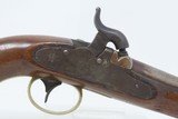 AMES NAVY CONTRACT Model 1842 Pistol USN MARTIAL SPRINGFIELDMASSAntique 1 of only 2,000; MEXICAN-AMERICAN WAR - 4 of 20