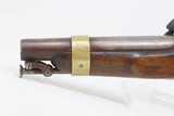 AMES NAVY CONTRACT Model 1842 Pistol USN MARTIAL SPRINGFIELDMASSAntique 1 of only 2,000; MEXICAN-AMERICAN WAR - 20 of 20