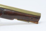 BRASS Barrel British Antique T. BOLTON .58 FLINTLOCK INDIAN TRADE PistolEarly 1800s Pistol Used for TRADE - 5 of 19