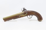 BRASS Barrel British Antique T. BOLTON .58 FLINTLOCK INDIAN TRADE PistolEarly 1800s Pistol Used for TRADE - 16 of 19