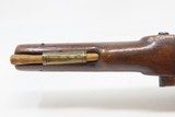 BRASS Barrel British Antique T. BOLTON .58 FLINTLOCK INDIAN TRADE PistolEarly 1800s Pistol Used for TRADE - 15 of 19