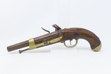 1812 NAPOLEONIC WARS FRENCH Model AN XIII Flintlock MILITARY Pistol Antique Large Single Shot Martial Sidearm for Cavalry - 15 of 18