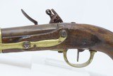 1812 NAPOLEONIC WARS FRENCH Model AN XIII Flintlock MILITARY Pistol Antique Large Single Shot Martial Sidearm for Cavalry - 17 of 18