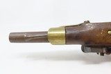 1812 NAPOLEONIC WARS FRENCH Model AN XIII Flintlock MILITARY Pistol Antique Large Single Shot Martial Sidearm for Cavalry - 12 of 18
