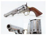 c1861 MANHATTAN .36 NAVY Revolver Civil War Antique With Multi-Panel ENGRAVED CYLINDER SCENE - 1 of 18