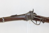 Antique SHARPS New Model 1863 .50-70 GOVT. CARTRIDGE CONVERSION SR CarbineCivil War/Wild West US CONTRACT Saddle Ring Carbine - 17 of 20