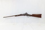 Antique SHARPS New Model 1863 .50-70 GOVT. CARTRIDGE CONVERSION SR CarbineCivil War/Wild West US CONTRACT Saddle Ring Carbine - 15 of 20