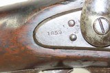 1859 HARPERS FERRY M1855 .58 Rifle-Musket BAYONET CIVIL WAR Maynard Antique Tape Primed Musket w/ SOCKET BAYONET - 7 of 20