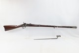 1859 HARPERS FERRY M1855 .58 Rifle-Musket BAYONET CIVIL WAR Maynard Antique Tape Primed Musket w/ SOCKET BAYONET - 2 of 20