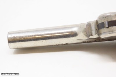 ENGRAVED NICKEL & IVORY SMITH & WESSON .38 Single Action RevolverAntique Low 4-Digit Serial Number S&W Made Circa 1877 - Image 14 of 18