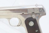 1939 COLT Model 1908 HAMMERLESS PISTOL .380 ACP 9x17mm Al Capone Nickel C&R WORLD WAR II Era Self Defense Pistol - 4 of 19