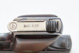 Post-WW I Deutsche Werke ORTGIES 6.35x16mm Hammerless SEMI-AUTO Pistol C&RType Given to EVA BRAUN by the Führer w/HOLSTER - 12 of 21