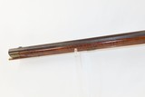 Pre-CIVIL WAR Antique “MOORE” Marked Full-Stock Percussion HOMESTEAD Rifle
Mid-19th Century HUNTING/HOMESTEAD Rifle - 15 of 17