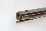 Pre-CIVIL WAR Antique “MOORE” Marked Full-Stock Percussion HOMESTEAD Rifle
Mid-19th Century HUNTING/HOMESTEAD Rifle - 16 of 17