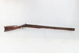 Pre-CIVIL WAR Antique “MOORE” Marked Full-Stock Percussion HOMESTEAD Rifle
Mid-19th Century HUNTING/HOMESTEAD Rifle - 2 of 17