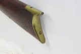 Pre-CIVIL WAR Antique “MOORE” Marked Full-Stock Percussion HOMESTEAD Rifle
Mid-19th Century HUNTING/HOMESTEAD Rifle - 17 of 17