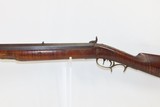 Pre-CIVIL WAR Antique “MOORE” Marked Full-Stock Percussion HOMESTEAD Rifle
Mid-19th Century HUNTING/HOMESTEAD Rifle - 14 of 17